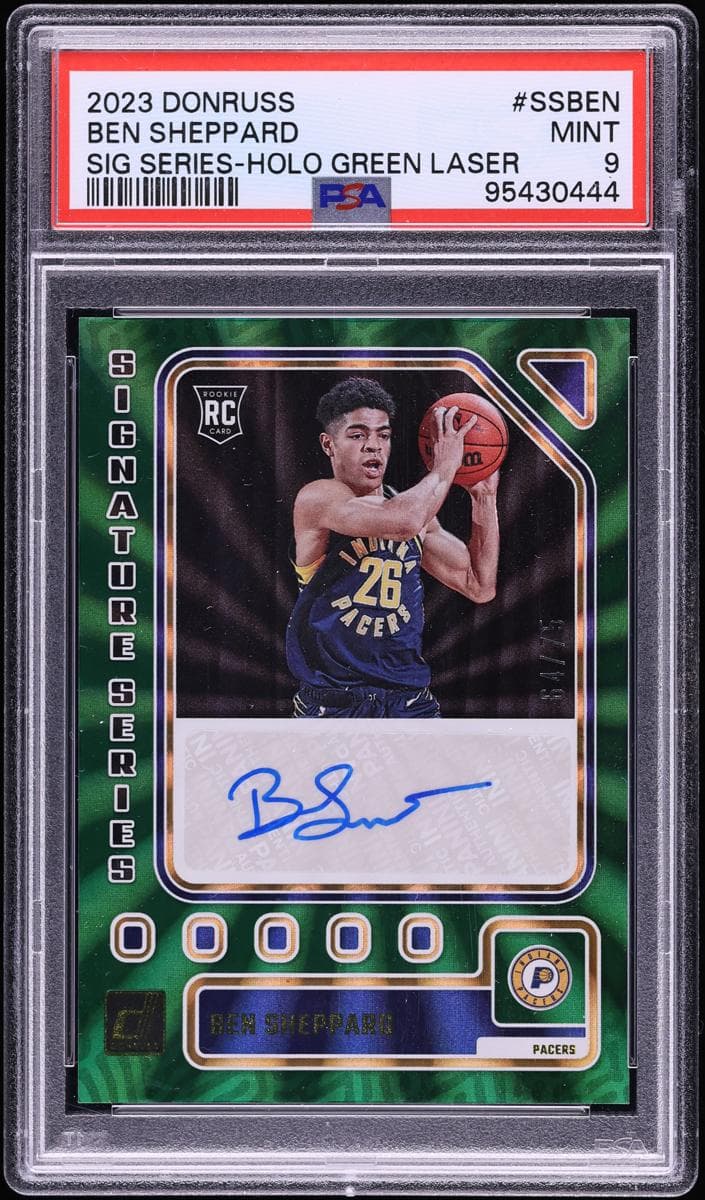 Ben Sheppard 2023 panini Donruss