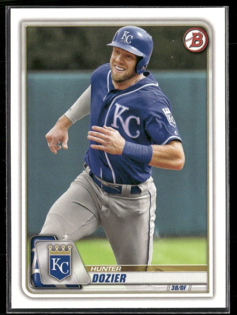 Hunter Dozier 2020 bowman Bowman