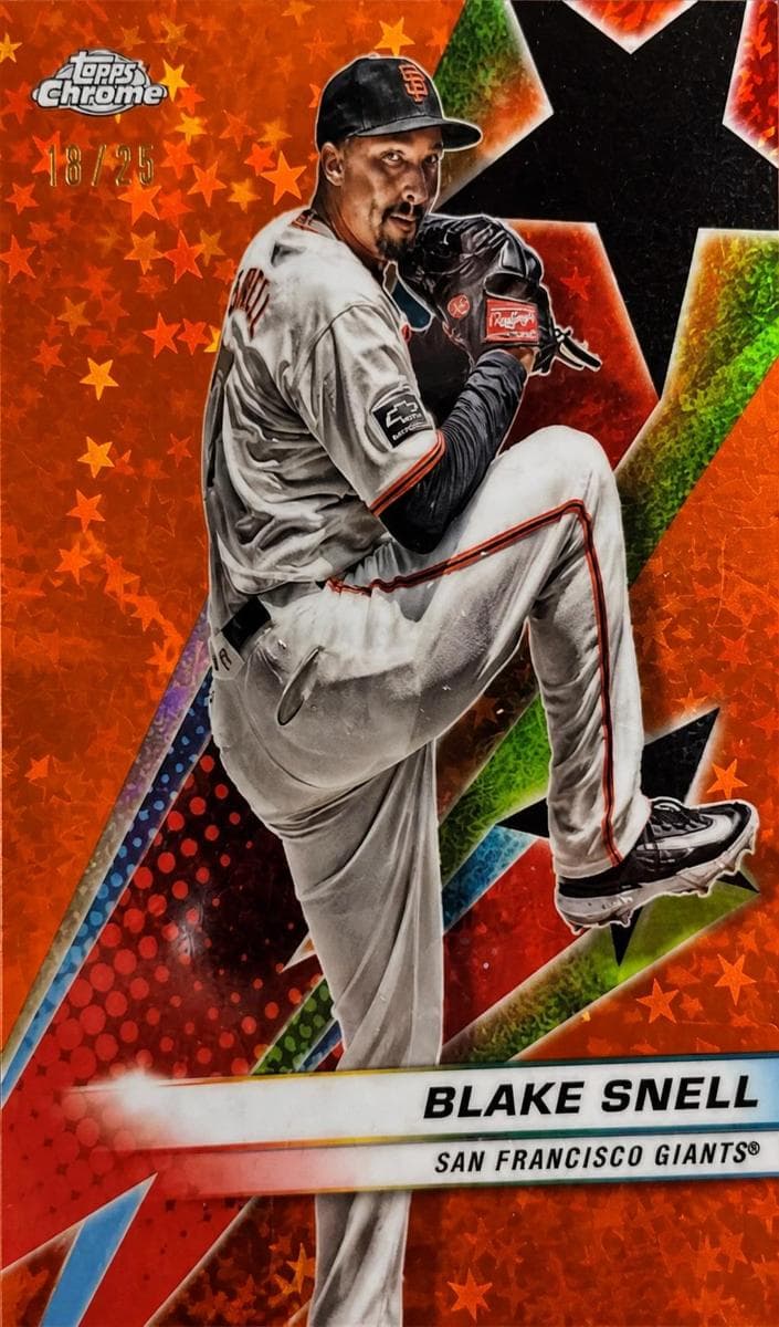 Blake Snell 2024 topps Topps Cosmic Chrome