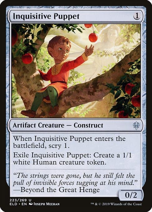 Inquisitive Puppet 2019 Magic: The Gathering Throne of Eldraine