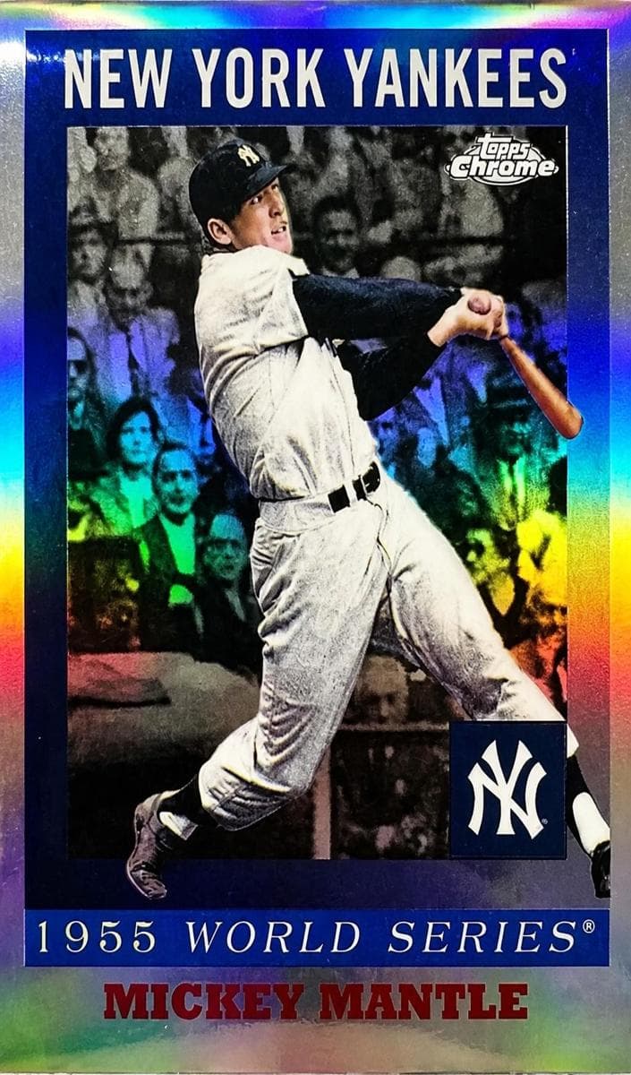 Mickey Mantle 2025 topps Topps Chrome Platinum