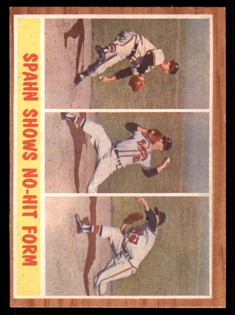 Spahn Shows No-Hit Form #312