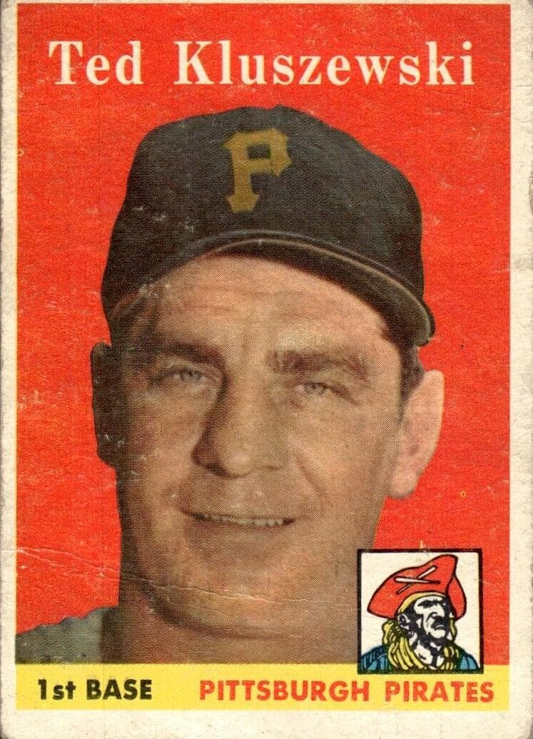 Ted Kluszewski 1958 topps Topps
