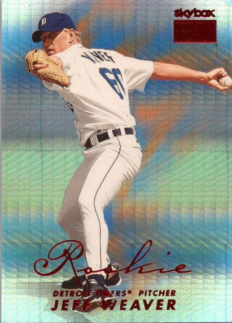 Jeff Weaver 1999 fleer SkyBox Premium