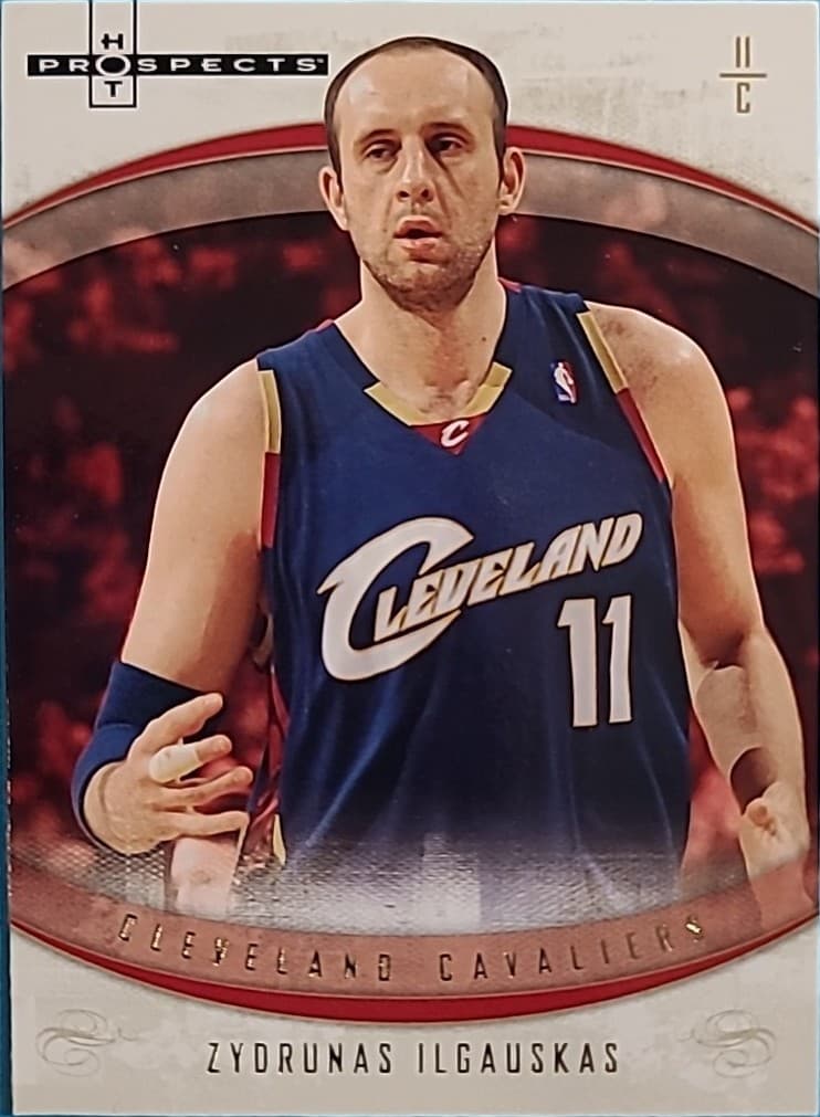 ZYDRUNAS ILGAUSKAS -08 NBA HOT 2007 Fleer 2007 Fleer