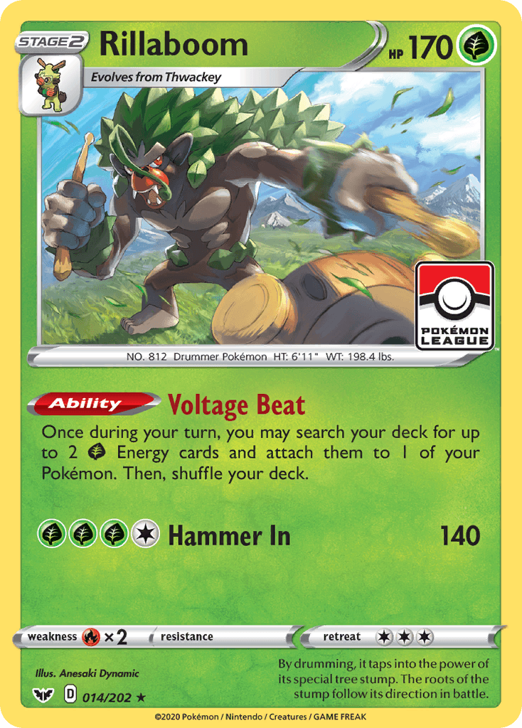 Rillaboom 2020 Pokemon