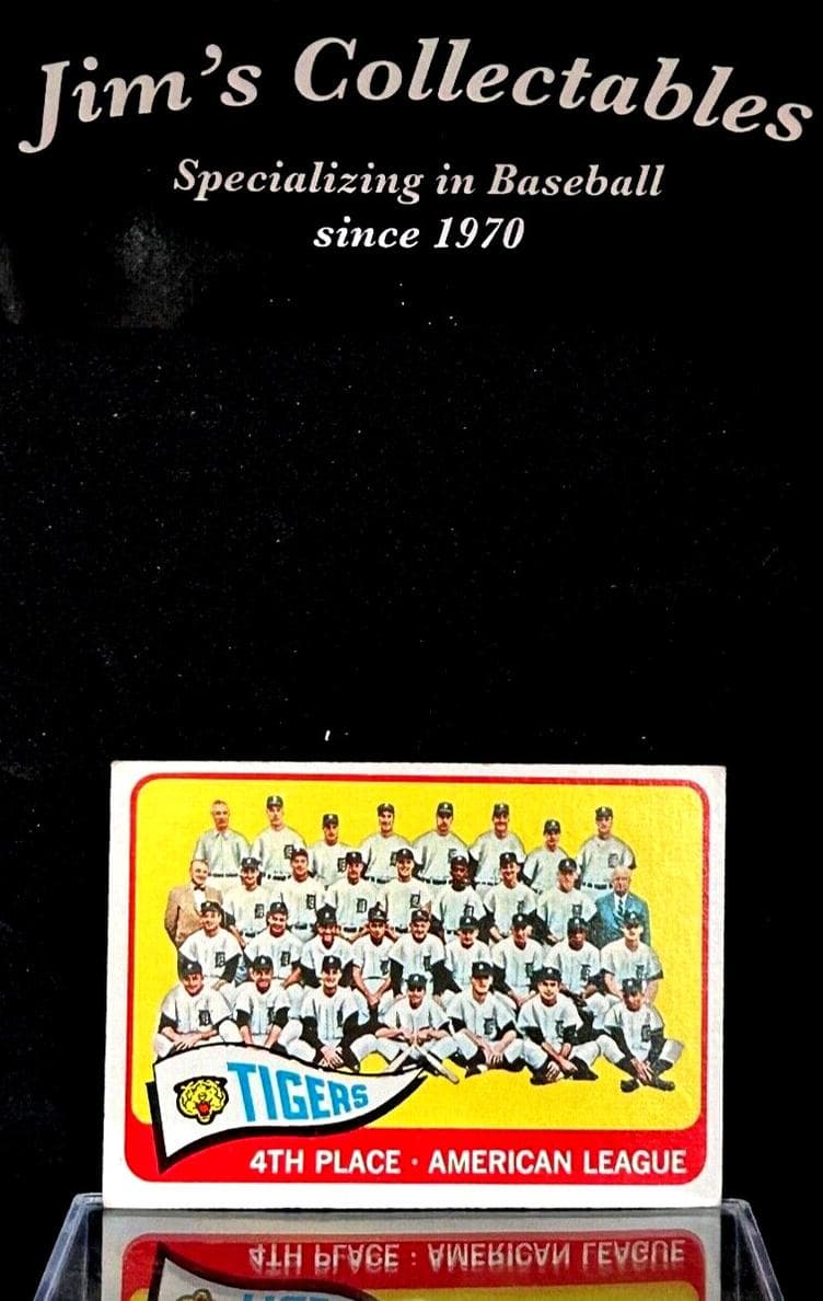 Detroit Tigers 1965 topps Topps