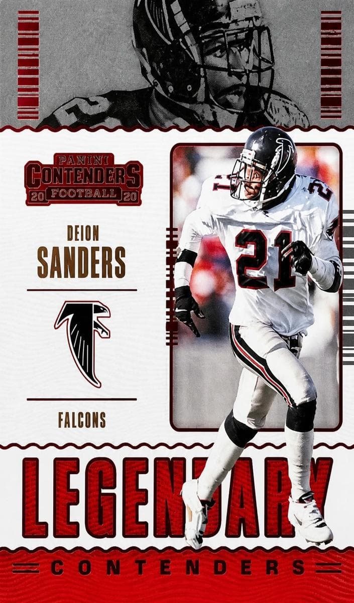 Deion Sanders 2020 panini Panini Contenders