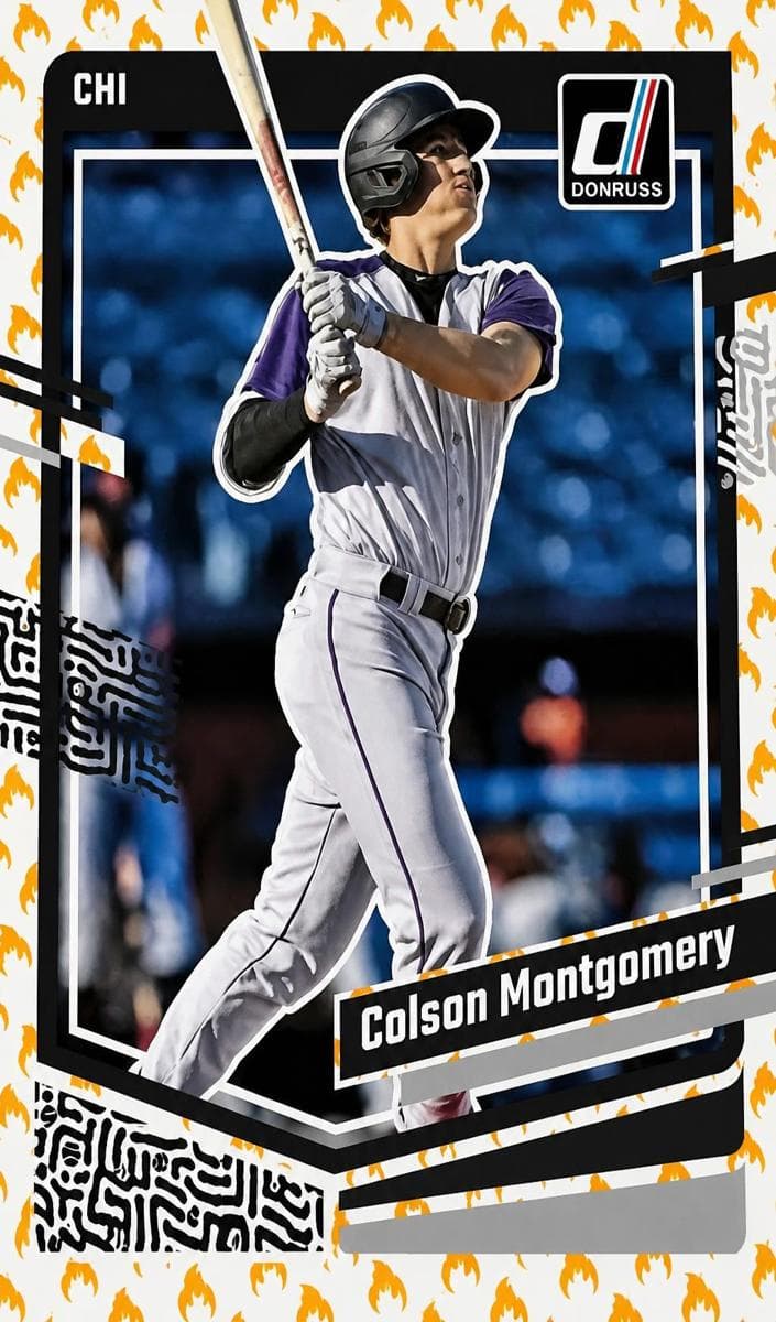 Colson Montgomery 2023 panini Donruss