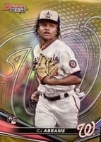 CJ Abrams 2022 bowman Bowman's Best