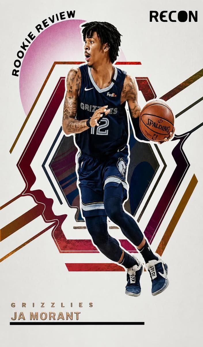 Ja Morant 2023 panini Panini Recon