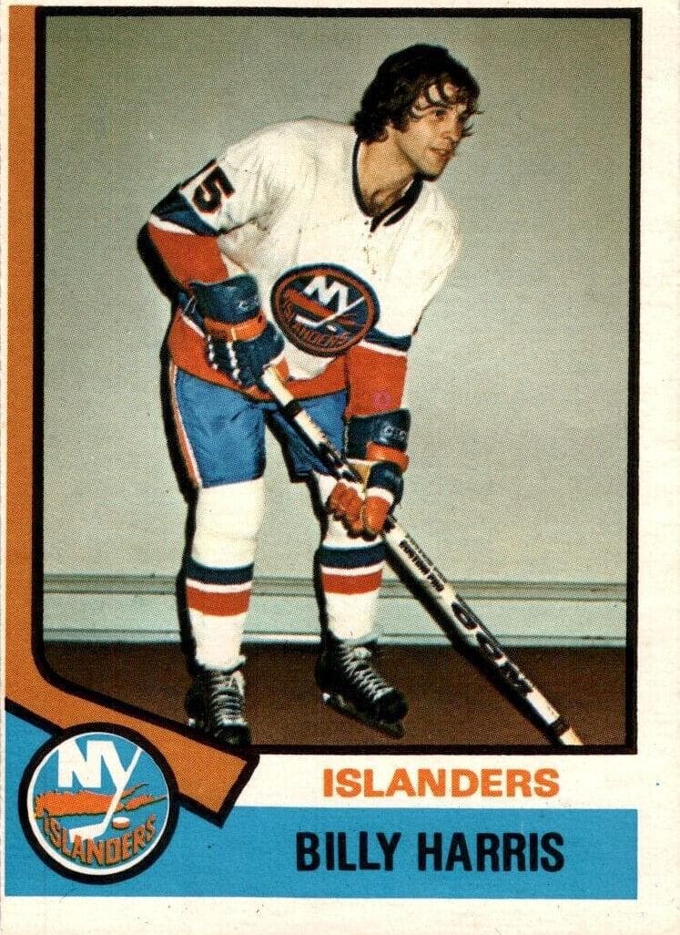 Billy Harris 1974 topps O-Pee-Chee