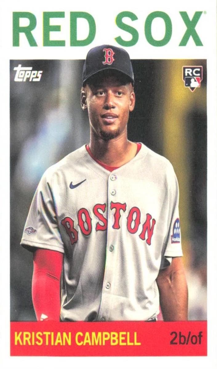 Kristian Campbell 2025 topps Topps Archives