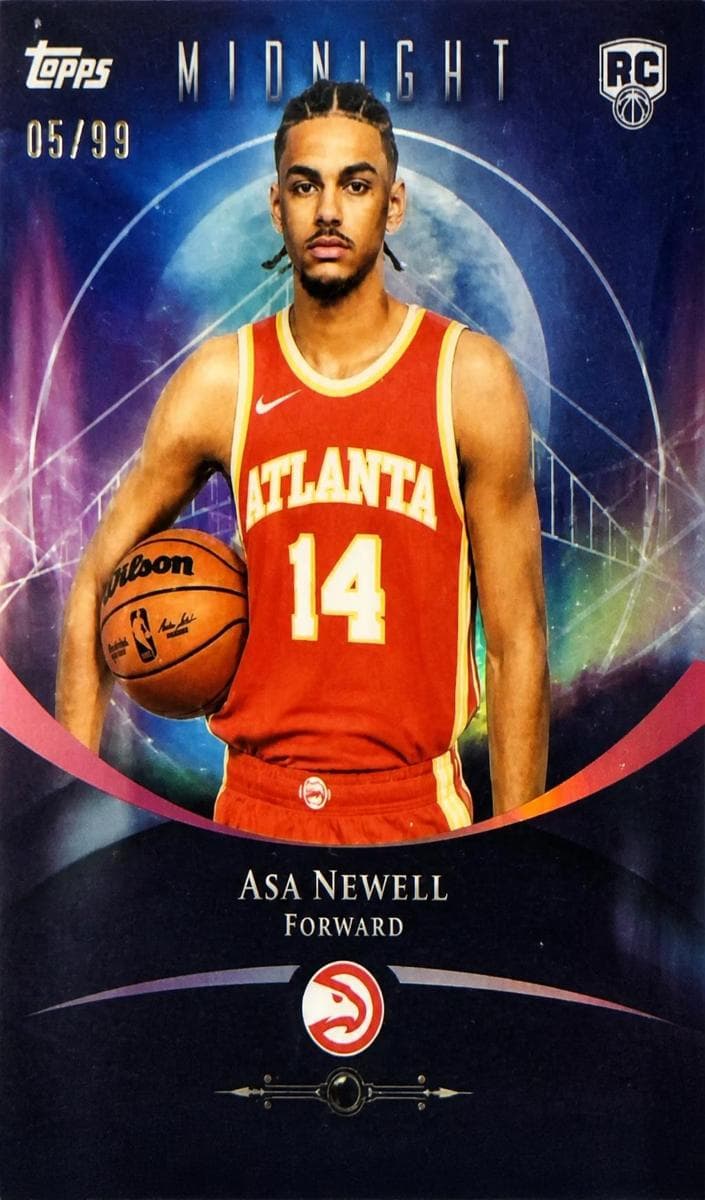 Asa Newell 2025 topps Topps Midnight