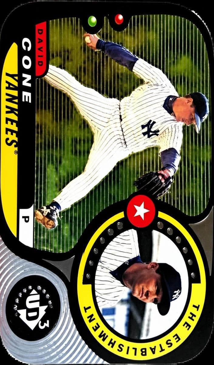 David Cone 1998 upper-deck Upper Deck UD3