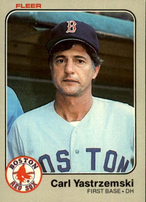 Carl Yastrzemski 1983 fleer Fleer