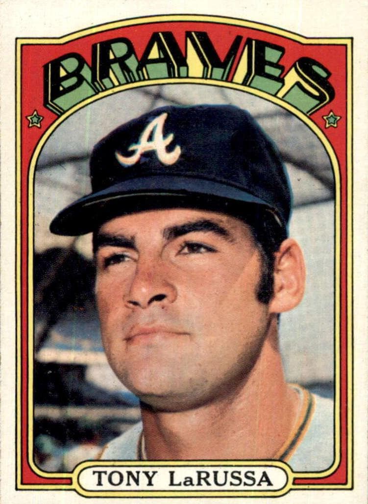 Tony LaRussa 1972 topps Topps