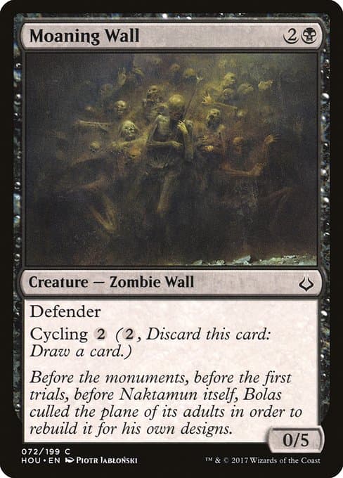 Moaning Wall 2017 Magic: The Gathering Hour of Devastation