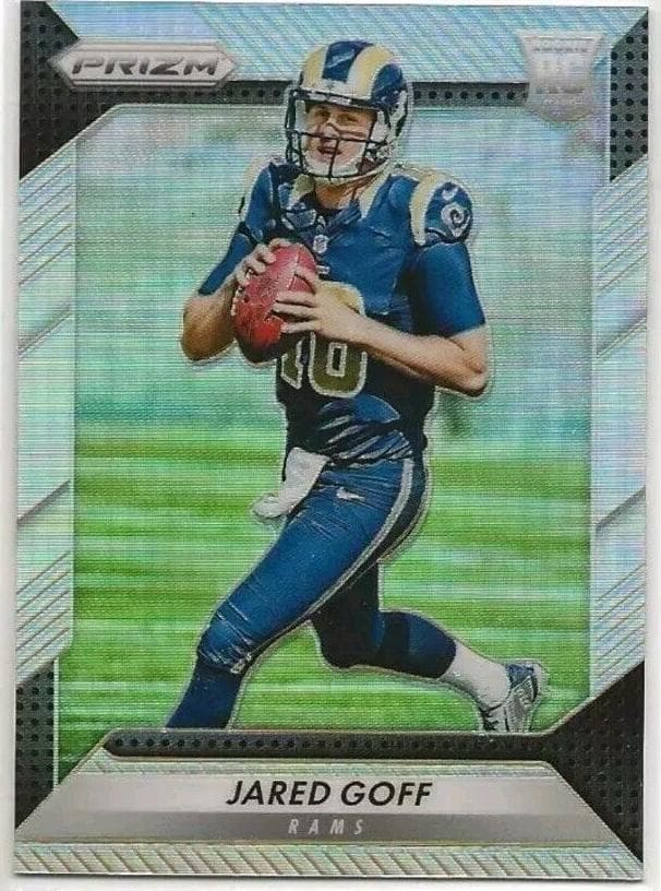 Jared Goff trading card