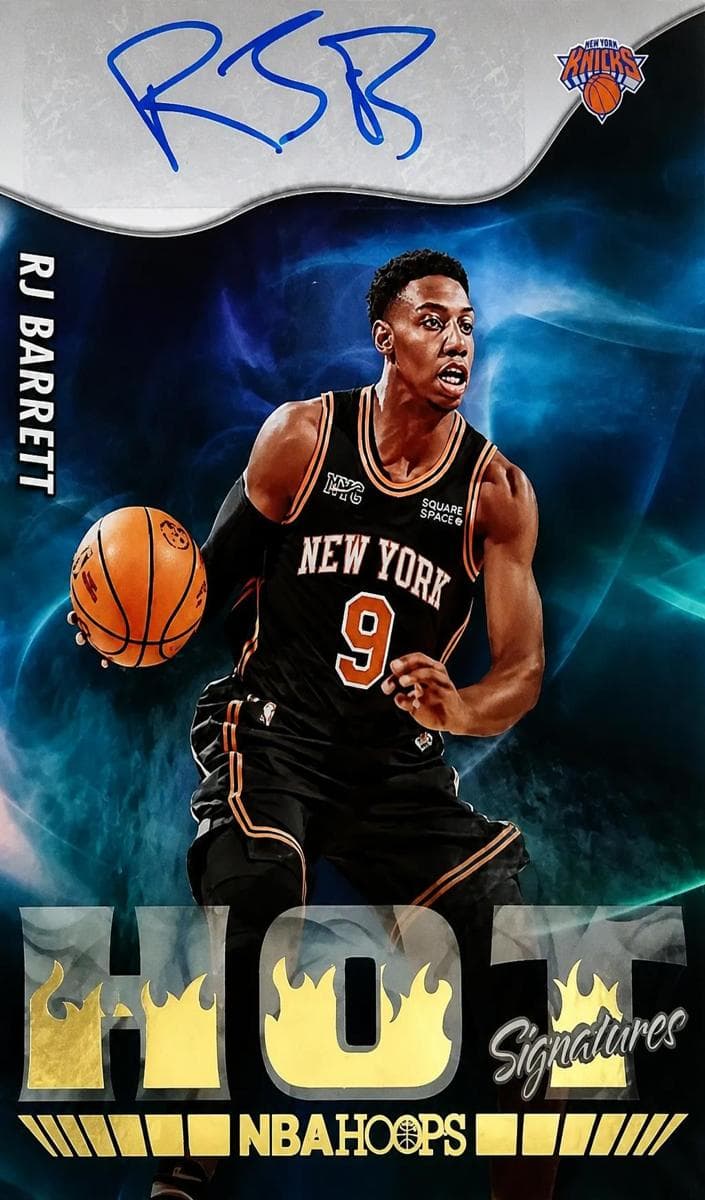 RJ Barrett 2022 panini Hoops