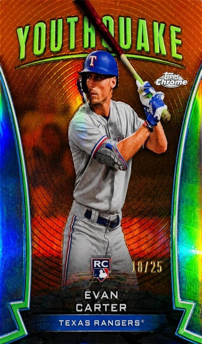 Evan Carter 2024 topps Topps Chrome