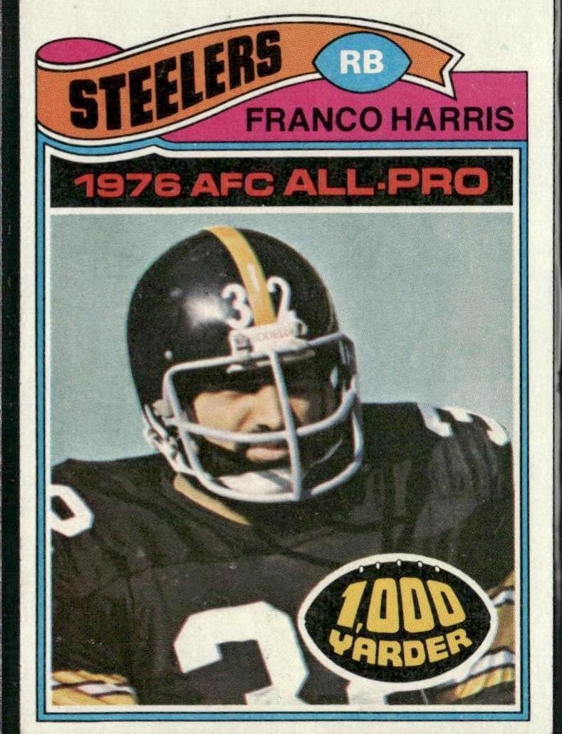 Franco Harris 1977 topps Topps