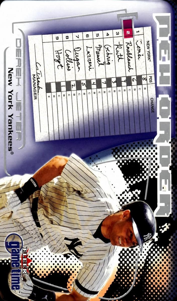 Derek Jeter #1 NO