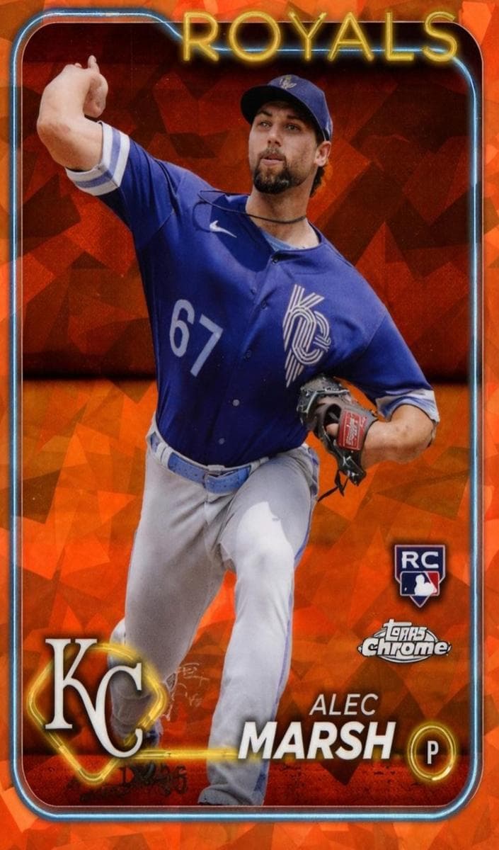 Alec Marsh trading card