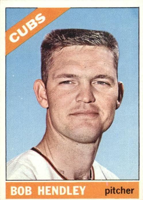 Bob Hendley 1966 topps Topps Venezuelan