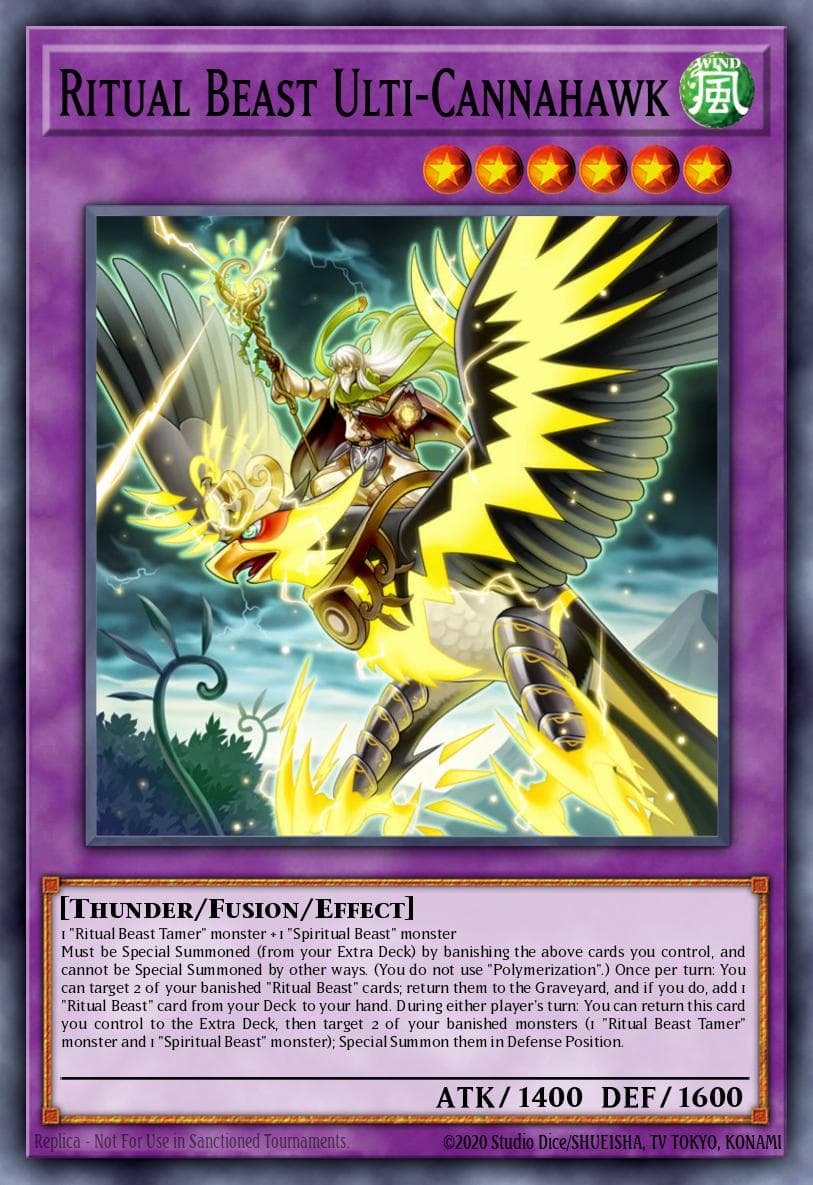 Ritual Beast Ulti-Cannahawk 2015 Yu-Gi-Oh! The Secret Forces