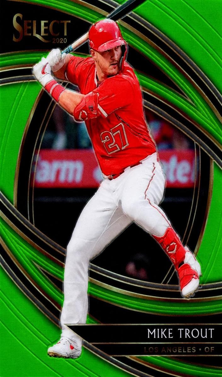 Mike Trout 2020 panini Panini Select