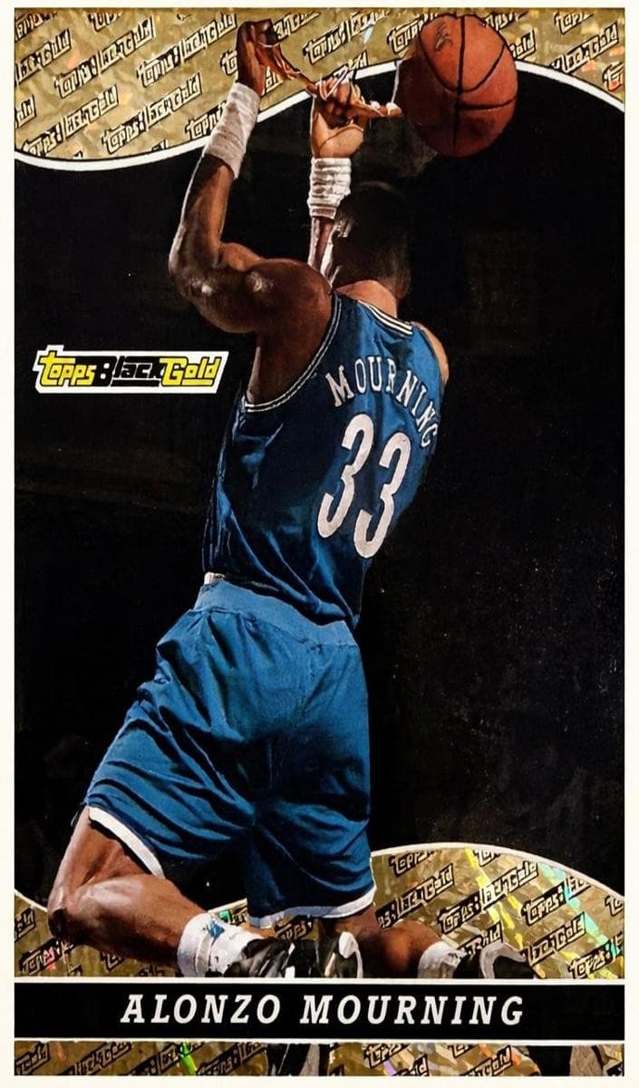 Alonzo Mourning 1993 topps Topps