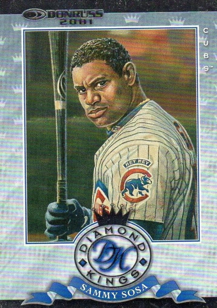 Sammy Sosa 2001 panini Donruss