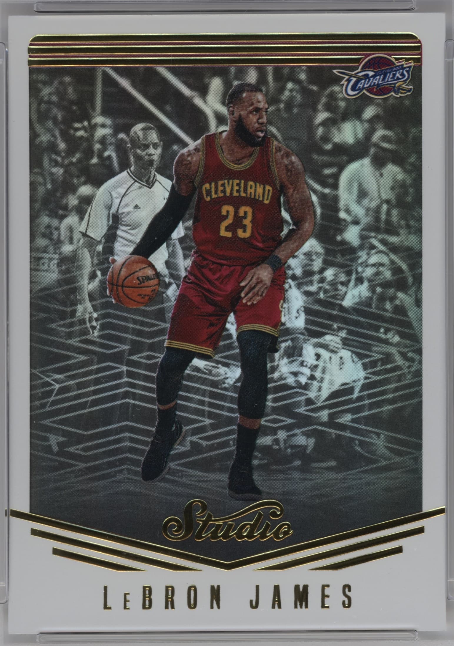 Lebron James 2016 panini Studio