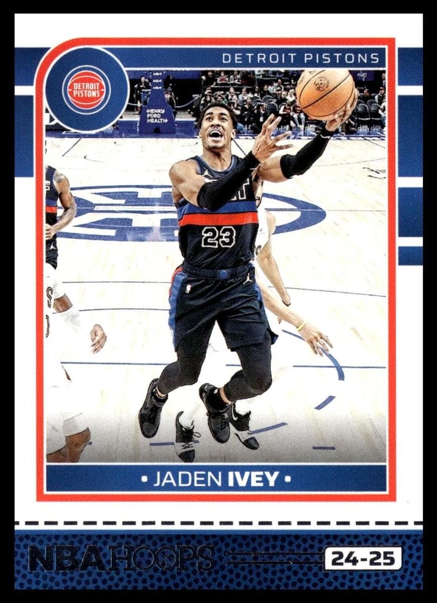 Jaden Ivey 2024 panini Hoops Winter