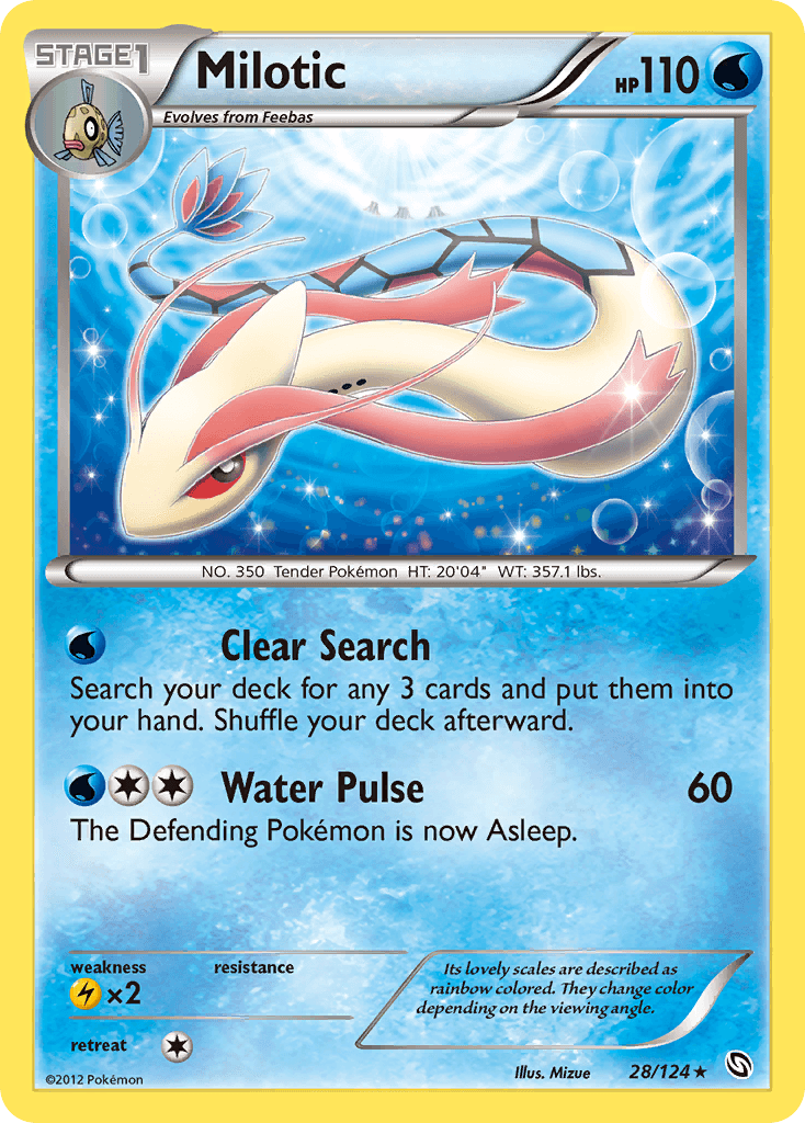 Milotic 2012 Pokemon Dragons Exalted