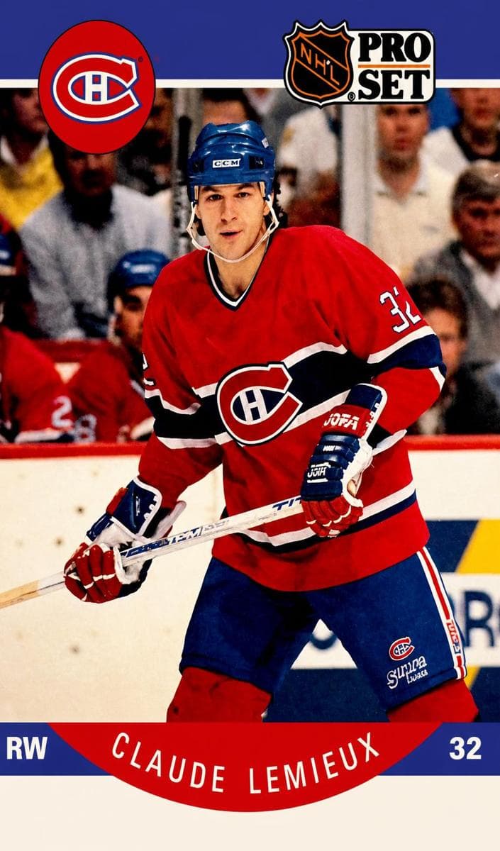 Claude Lemieux 1990 unknown