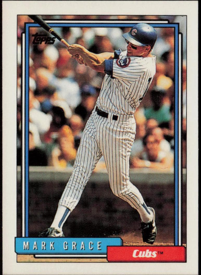Mark Grace 1992 topps