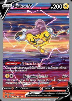 Raikou V trading card