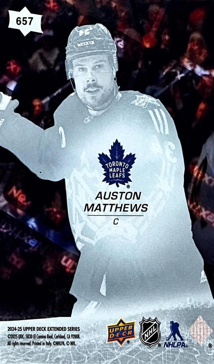 Auston Matthews #657