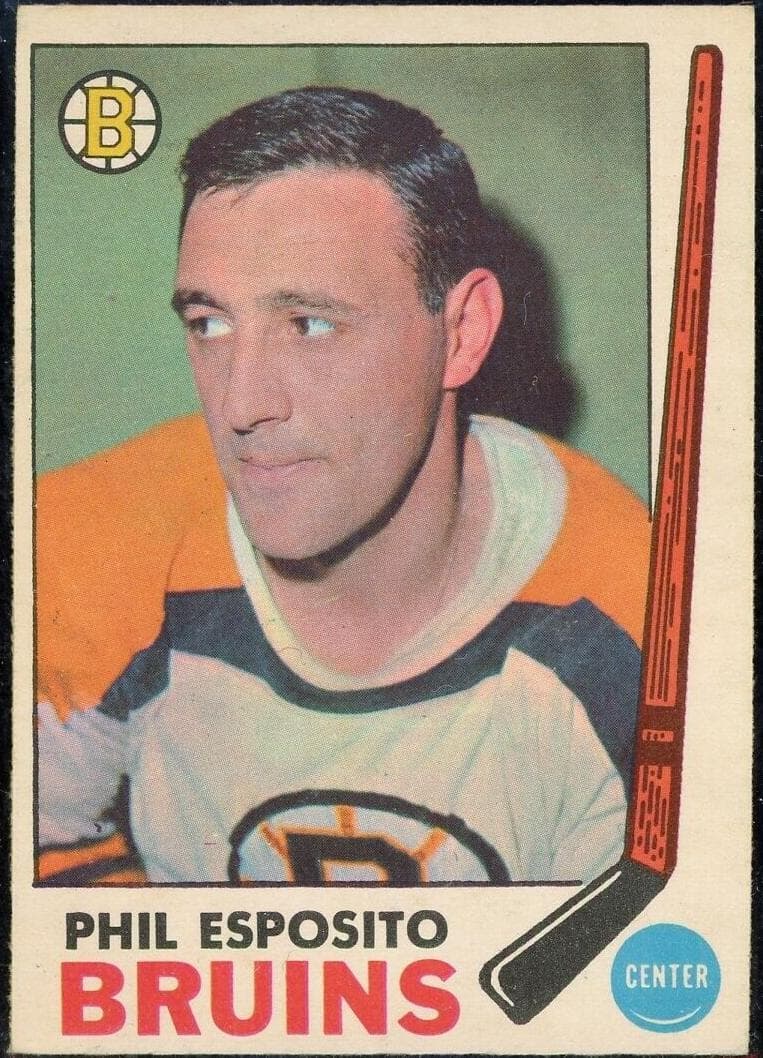 Phil Esposito 1969 topps O-Pee-Chee