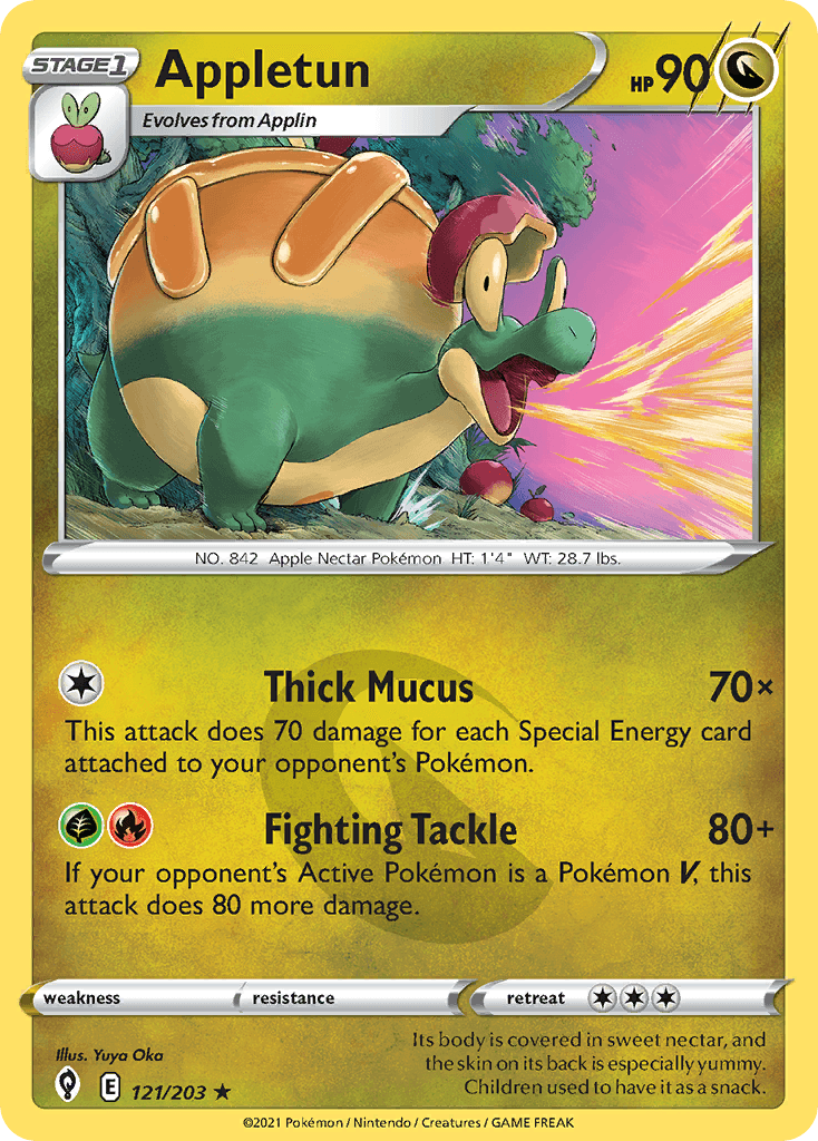Appletun 2021 Pokemon Shining Fates