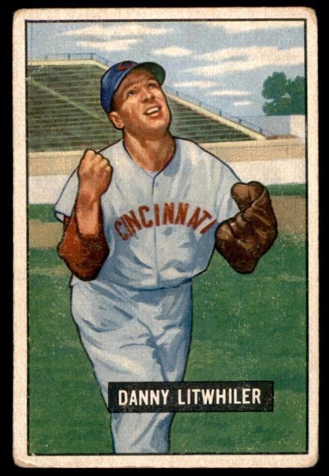 Danny Litwhiler 1951 bowman Bowman