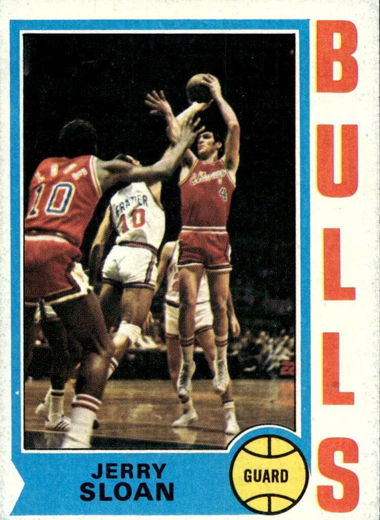 Jerry Sloan 1974 topps