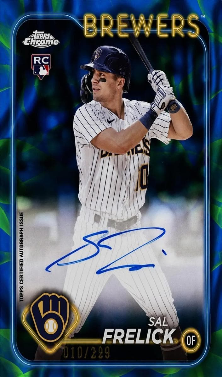 Sal Frelick 2024 topps Topps Chrome Update