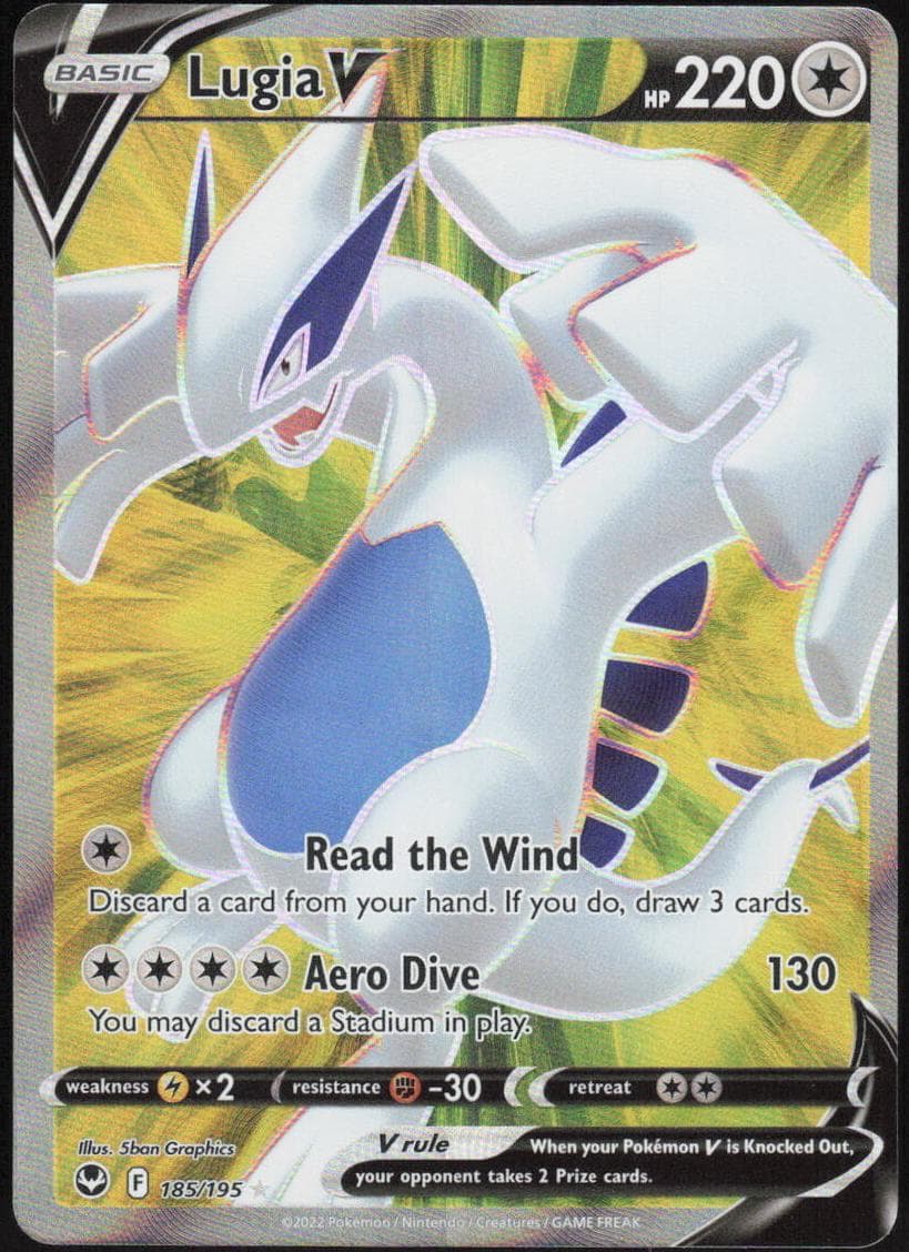 Lugia V 2022 Pokemon