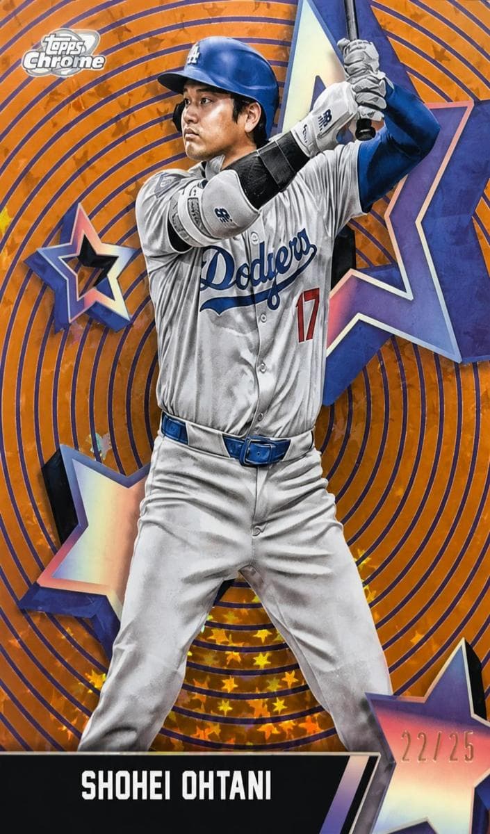 Shohei Ohtani 2025 topps Topps Cosmic Chrome