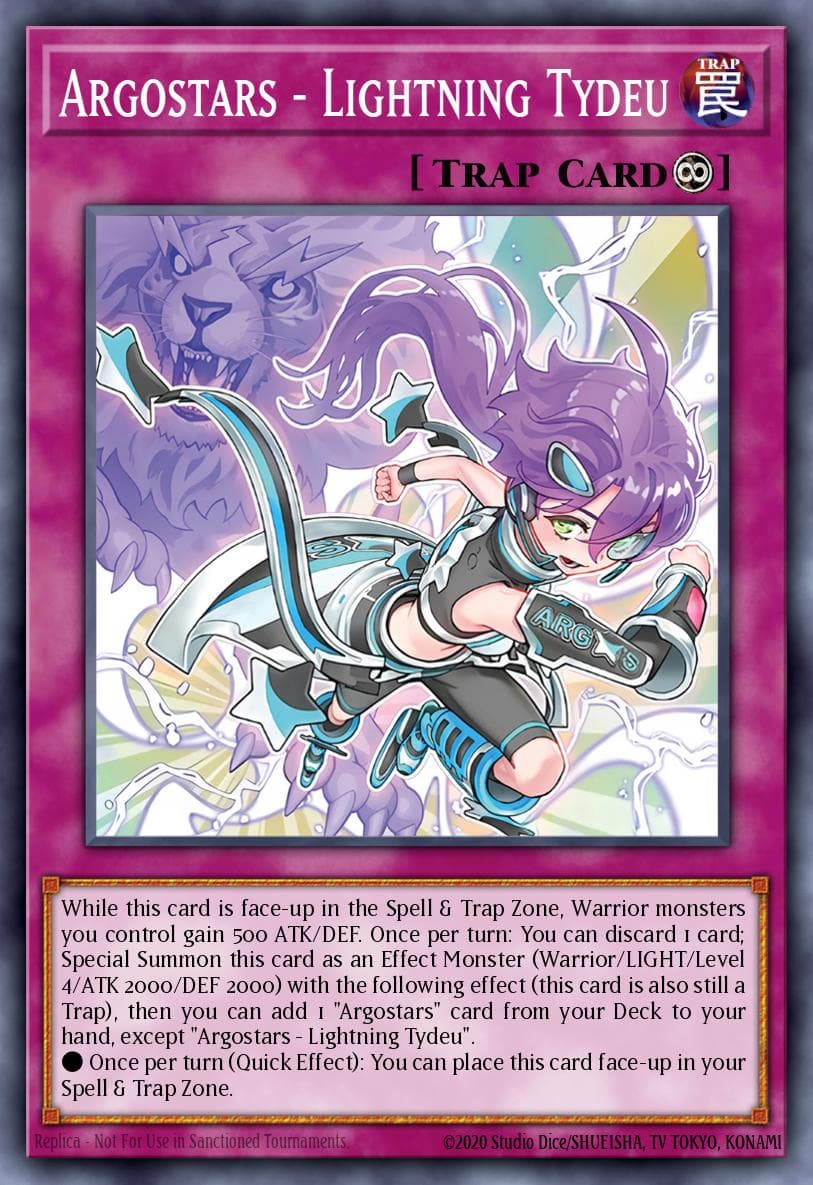 Argostars - Lightning Tydeu 2025 Yu-Gi-Oh!