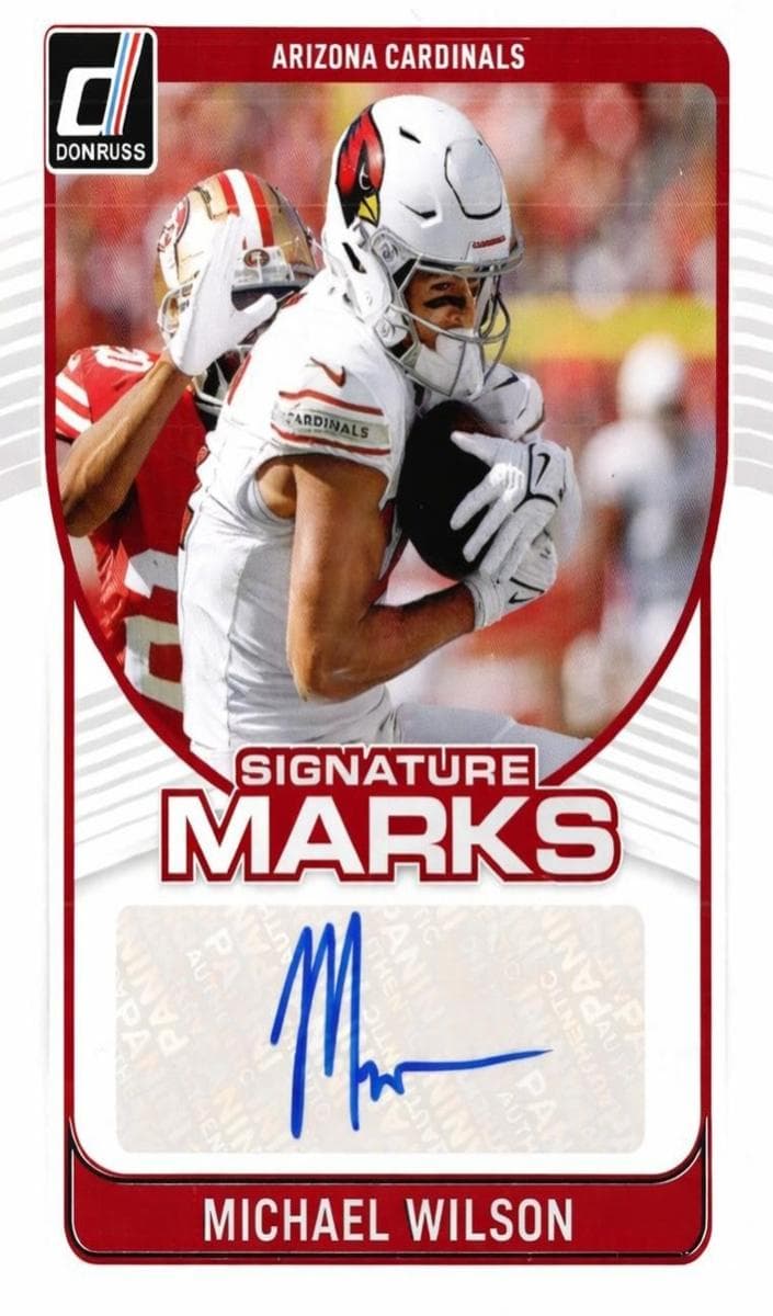 Michael Wilson 2024 panini Donruss
