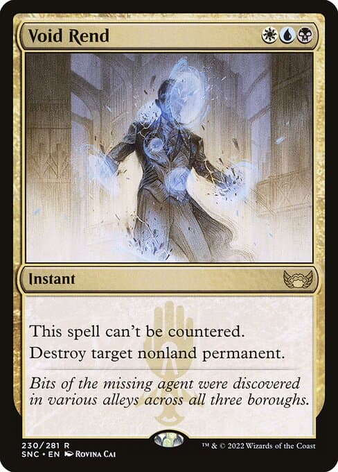 Void Rend 2022 Magic: The Gathering Streets of New Capenna